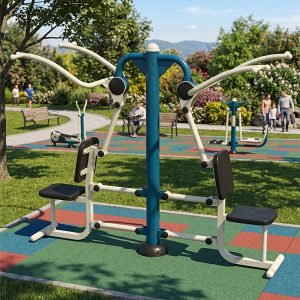 Outdoor Gym Double Pull Chair