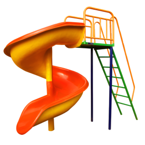 Outdoor FRP Spiral Slide