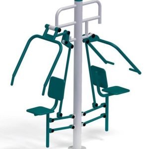 Outdoor Gym Chest Press Cum Seated Puller