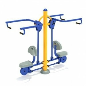Outdoor Gym Double Pull Chair 5