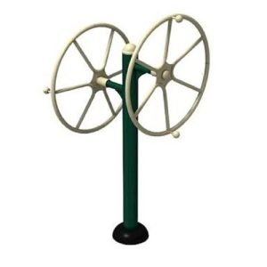 Outdoor Gym Two Wheel Shoulder Builder