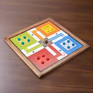 Wooden Ludo
