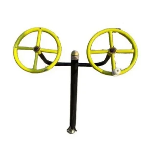 mild steel double wheel shoulder builder